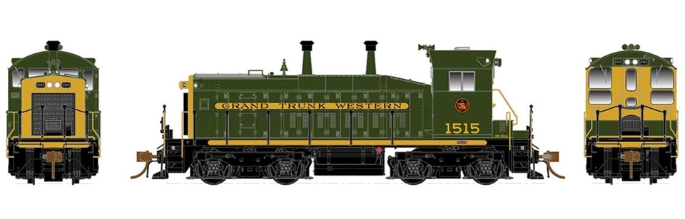 Rapido Trains 27522 HO GTW SW1200 Diesel Locomotive DC/DCC/Sound #1511