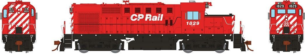 Rapido Trains 032567 HO CPR RS-18u Diesel Locomotive DC/DCC/Sound #1837