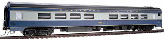 Rapido Trains 103023 HO Baltimore & Ohio Cafe-Bar-Lounge #1084