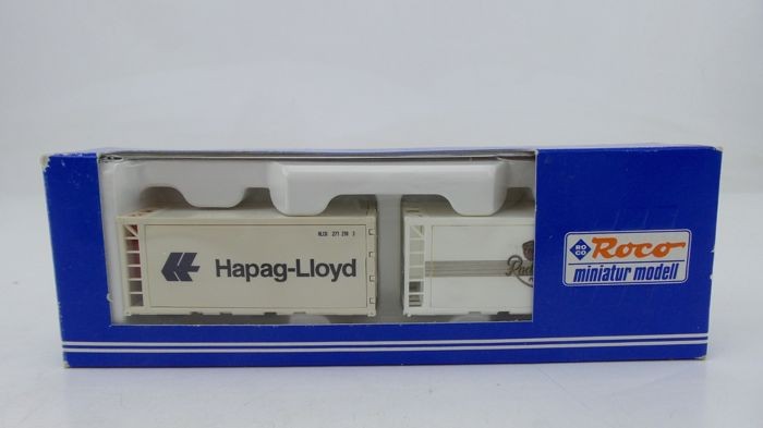 Roco 1802 HO Hapag-Lloyd and Radeberger Container Set