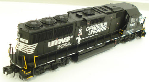 Atlas 1260 O Norfolk Southern Operation Lifesaver GP-60 Diesel Locomotive #7140