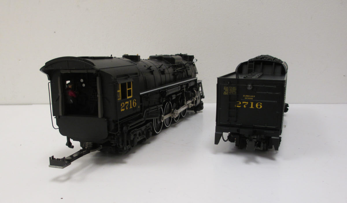 MTH 20-3420-1 Chesapeake & Ohio O Gauge Steam Freight Train Set w/PS 2.0