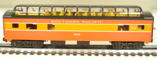 MTH 33-6034 SP O27 Streamlined Full Vista Dome Car
