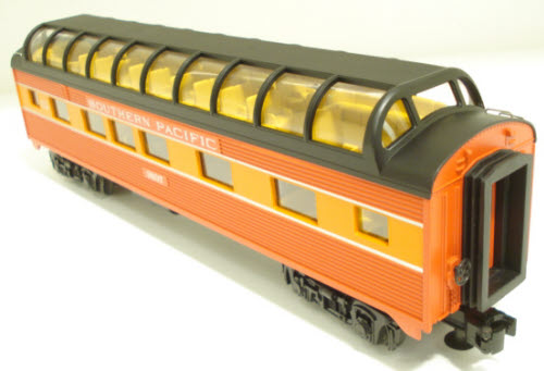 MTH 33-6034 SP O27 Streamlined Full Vista Dome Car