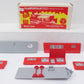 Plasticville 0400 Red & Gray Mobile Home Kit