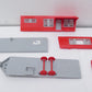 Plasticville 0400 Red & Gray Mobile Home Kit