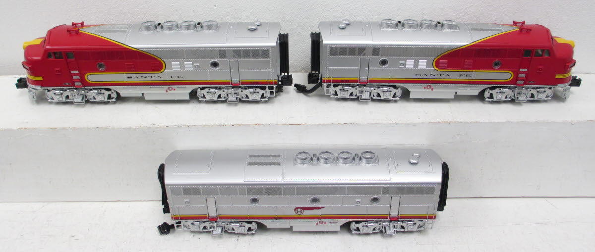 MTH 20-2819-1 Santa Fe F-3 ABA Diesel Engine Set w/PS 2.0 #31L/31C/31A
