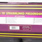 MTH 20-65074 O American Freedom 70' Streamlined Passenger Car Set (Set of 5)