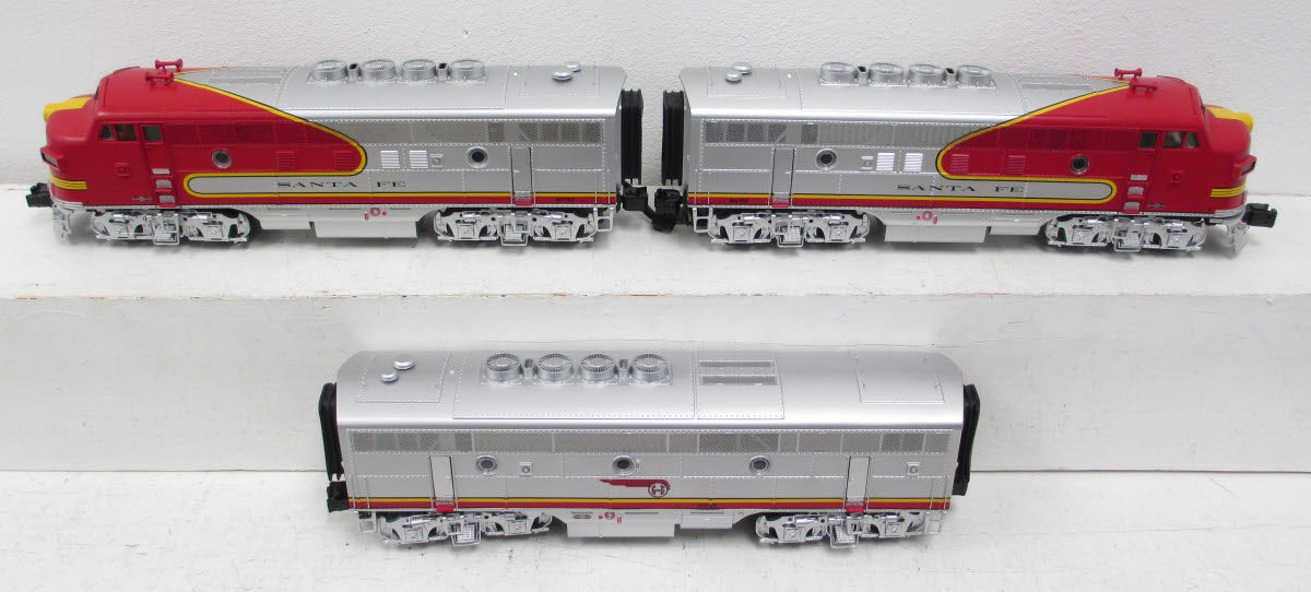 MTH 20-2819-1 Santa Fe F-3 ABA Diesel Engine Set w/PS 2.0 #31L/31C/31A