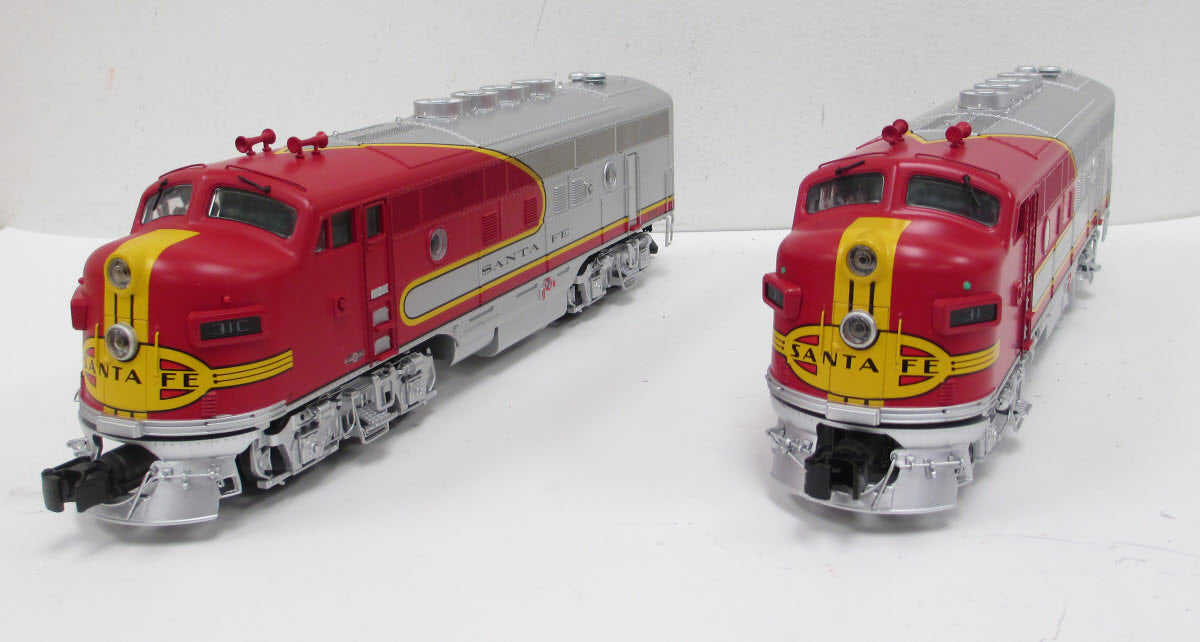 MTH 20-2819-1 Santa Fe F-3 ABA Diesel Engine Set w/PS 2.0 #31L/31C/31A