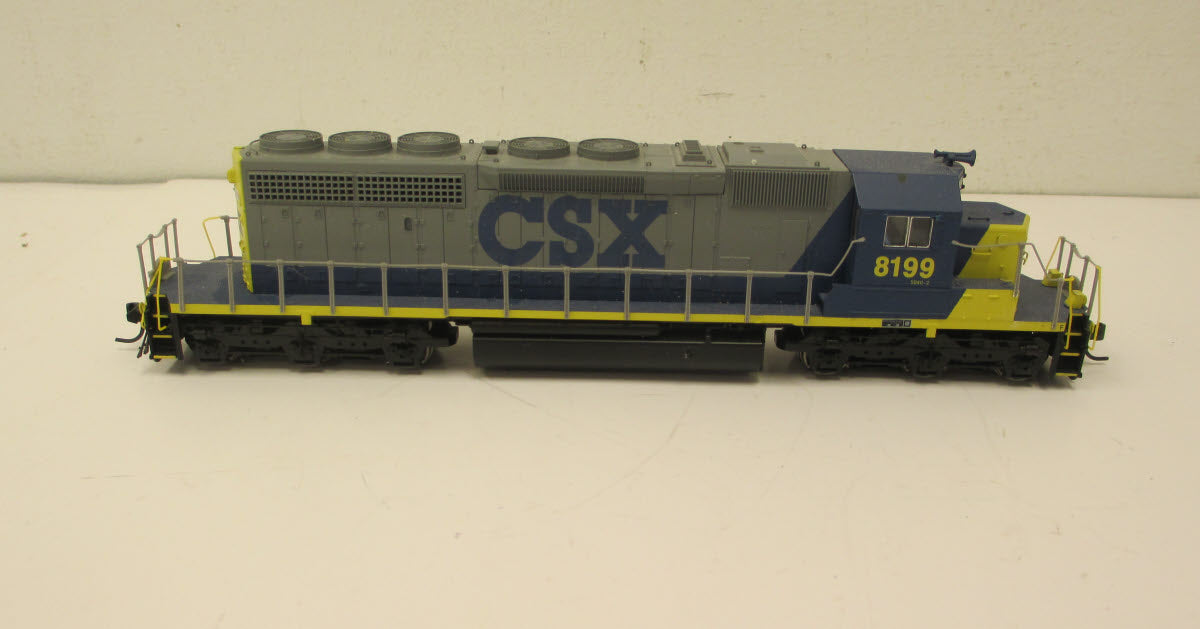 Broadway Limited 5273 HO CSX EMD SD40-2 Low Nose with Sound Blue Line™ #8199