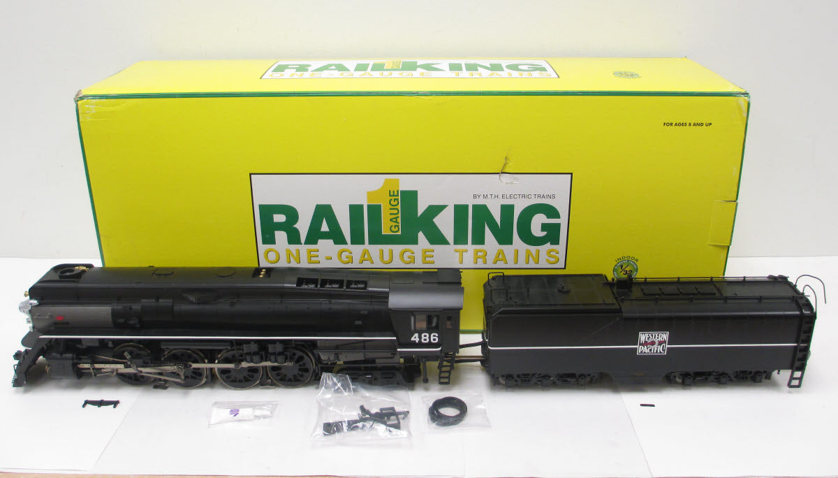 MTH 70-3012-1 Western Pacific G Scale GS-4 4-8-4 Steam Locomotive w/PS2.0