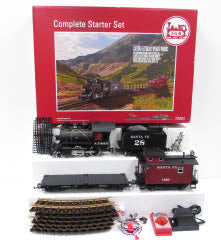 LGB 72441 AT&SF G Gauge Steam Starter Train Set