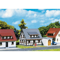 Faller 282760 Z Half-Timbered House Blue Building Kit
