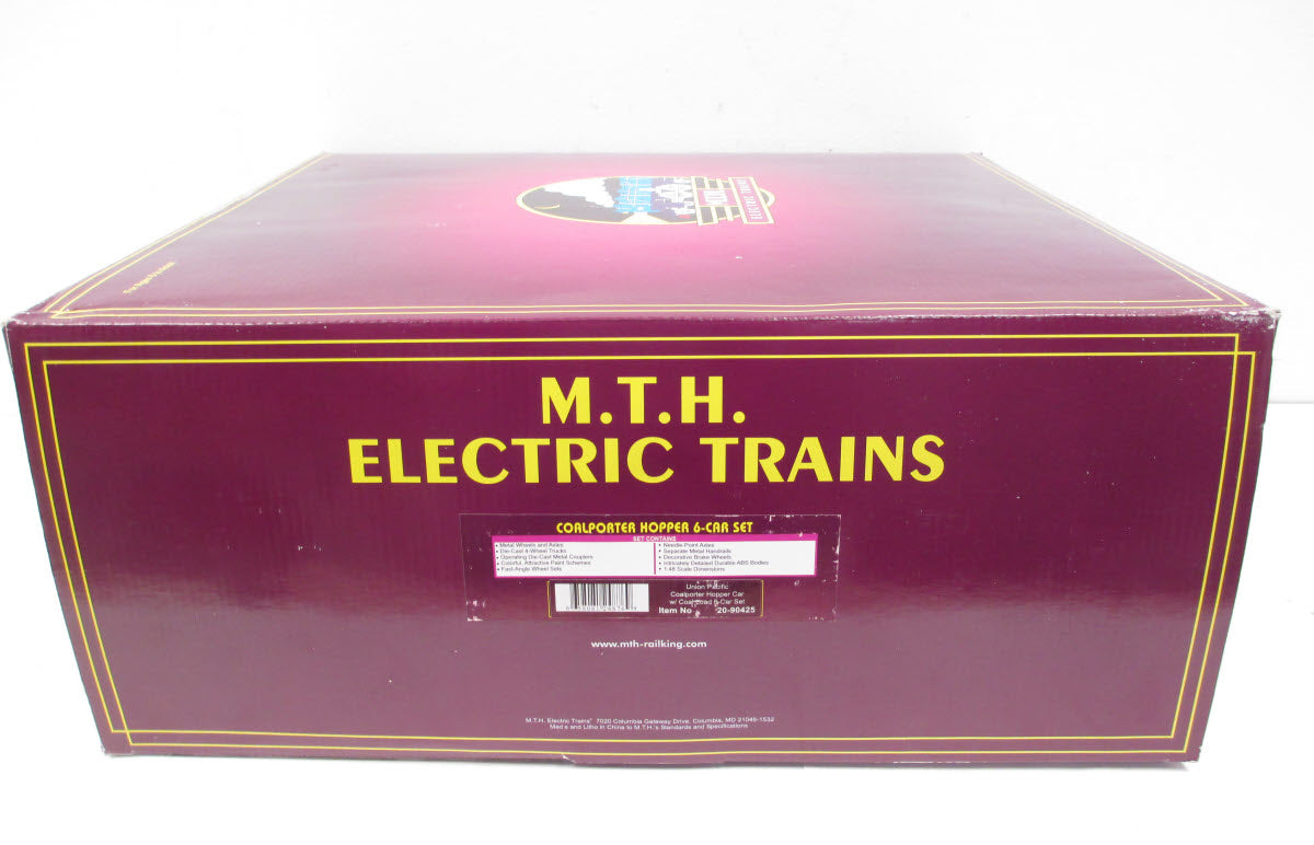 MTH 20-90425 O Union Pacific Coalporter Hopper Car Set (Set of 6)