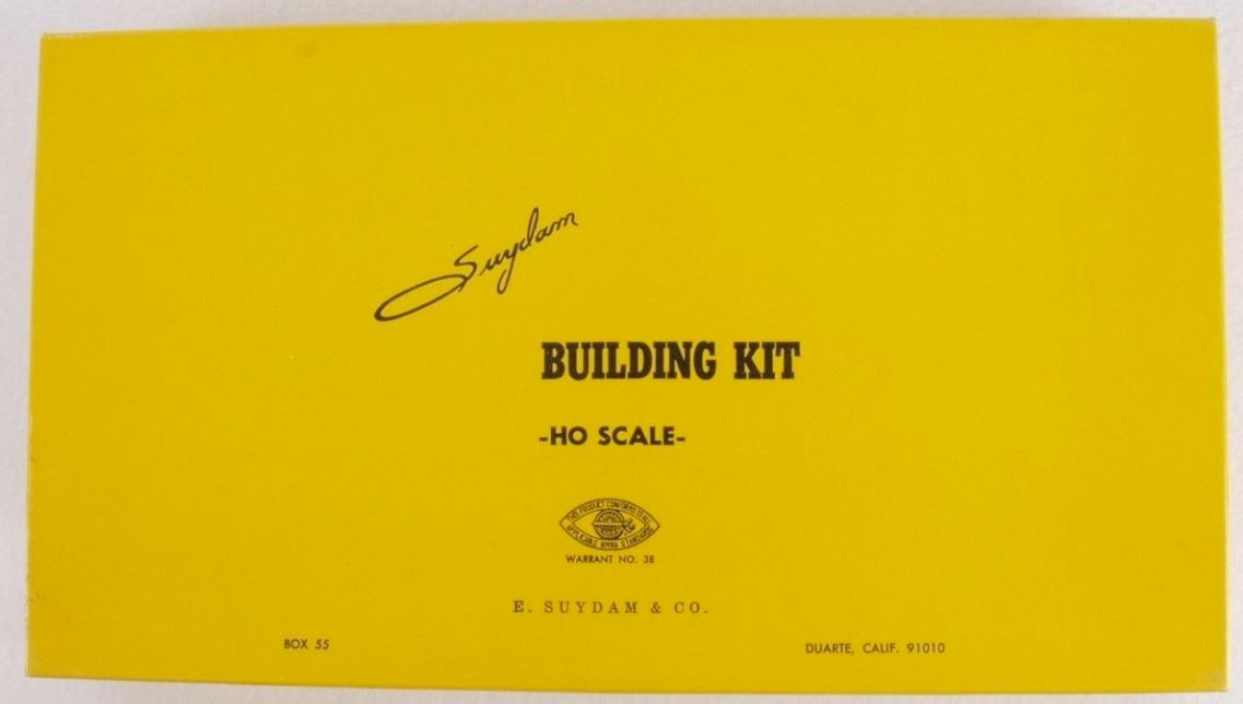 Suydam 71 HO Your Hobby Shop In Brick Mat Board Kit
