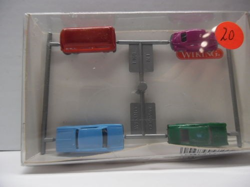 Wiking 9100220 N Automobiles - Set of 4