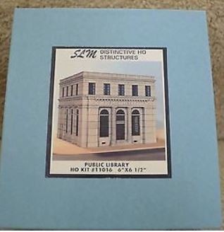 SLM 11016 HO Public Library Building Kit