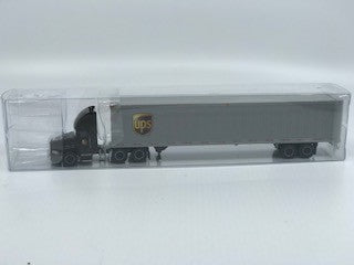 Trucks N' Stuff SP160 HO UPS Mack Pinnacle with 53’ Dryvan