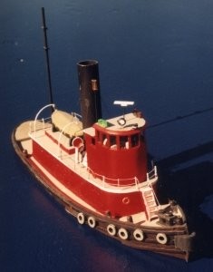 Sylvan Scale Models N-2027 N Railroad Tug Boat Model Kit