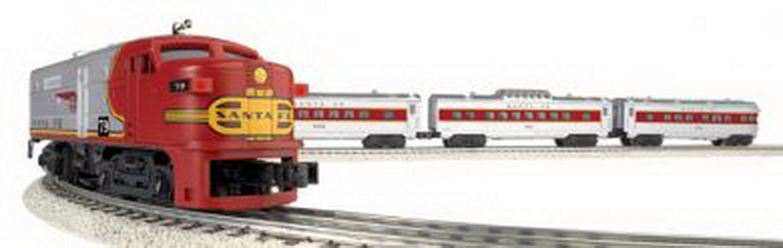Williams 00321 Santa Fe Flyer O Gauge Diesel Passenger Train Set