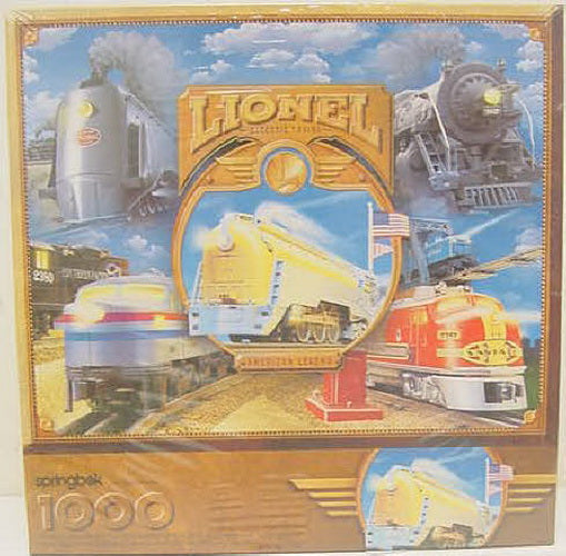 Springbok 6201 Lionel Train Puzzle (1000 Pcs)