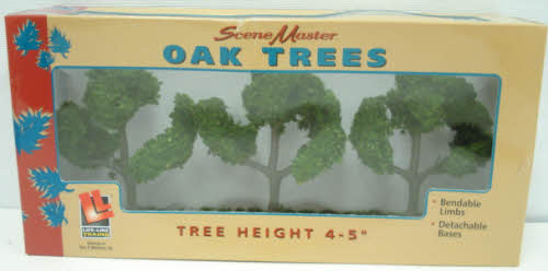 Life Like 1979 Scenmaster Medium Oak Trees (Pack of 3)