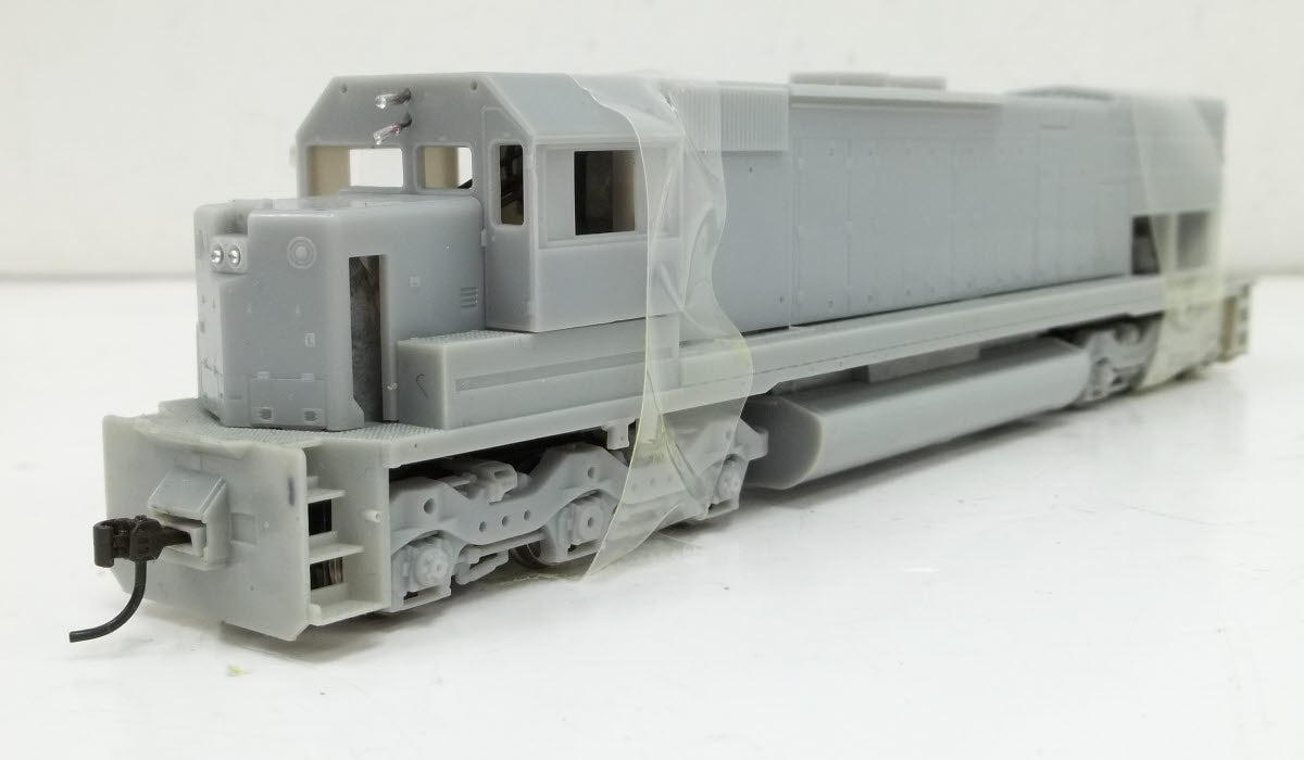 Athearn 91601 HO RTR Undecorated SD45T-2 Powered Diesel Locomotive