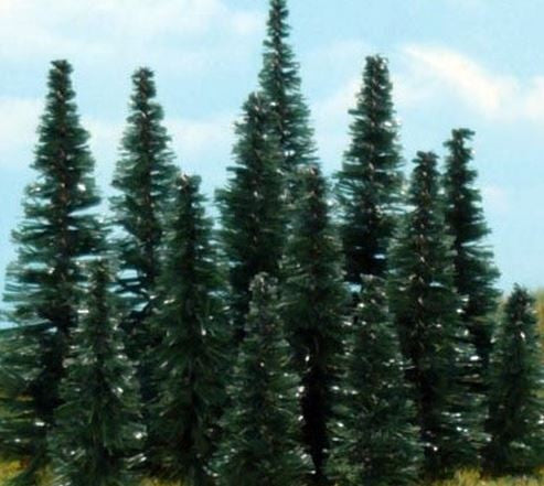 Heki 0309 Mini-Forest Pine Trees 1 1/2" - 3" (Box of 100)