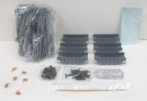 Tichy 6029 Undecorated 6-Car Hopper Kit w/Decals