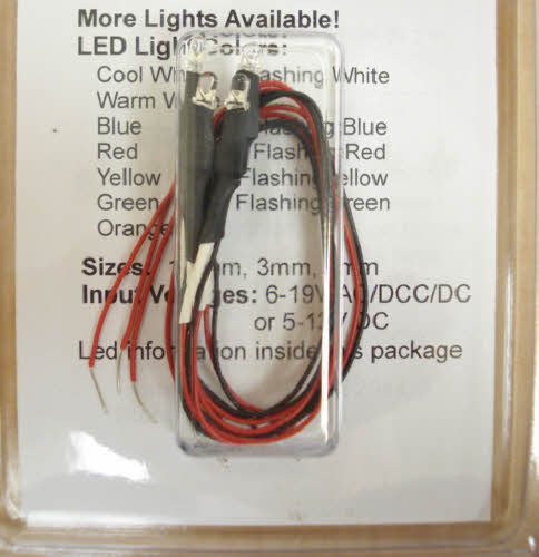 Evan Designs U30 7-19 Volt 3mm Warm White LED's (Pack of 5)
