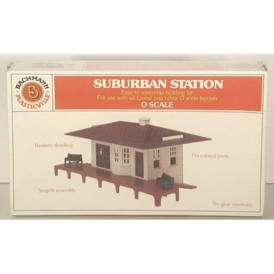 Bachmann 1954 O Gauge Suburban Station Snap-fit Building Kit
