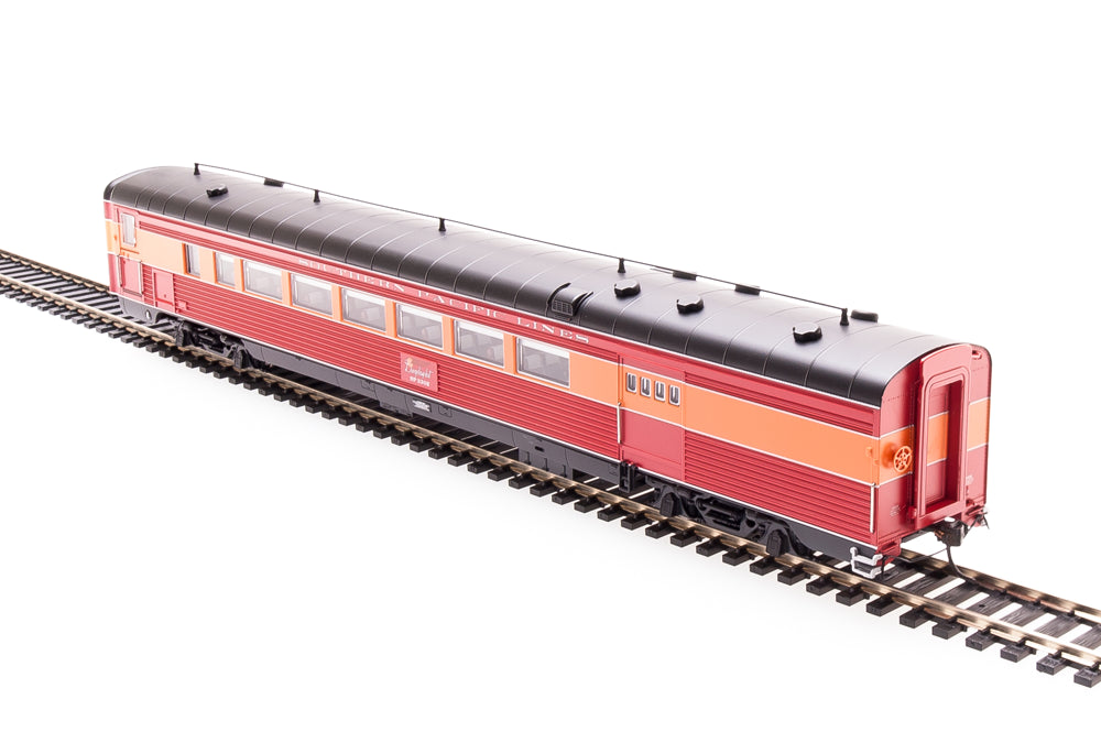 Broadway Limited 680 HO SP Morning Daylight Baggage Chair Car w/ Antenna #3302