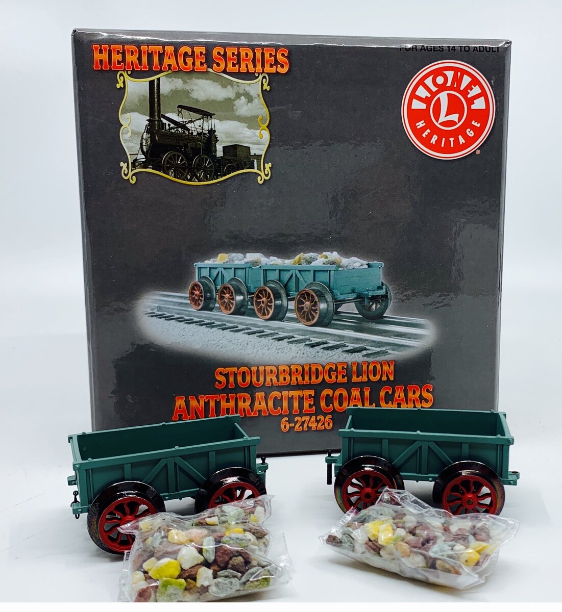 Lionel 6-27426 Stourbridge Lion Anthracite Coal Cars