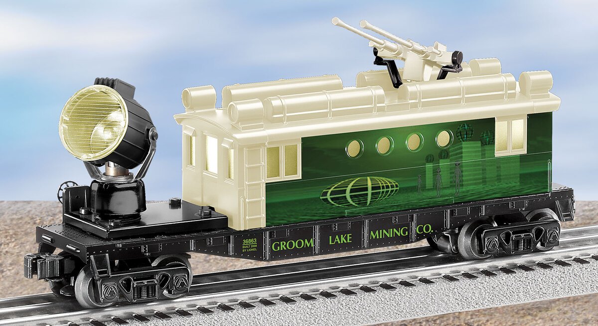 Lionel 6-36863 O Alien Security Operating Car