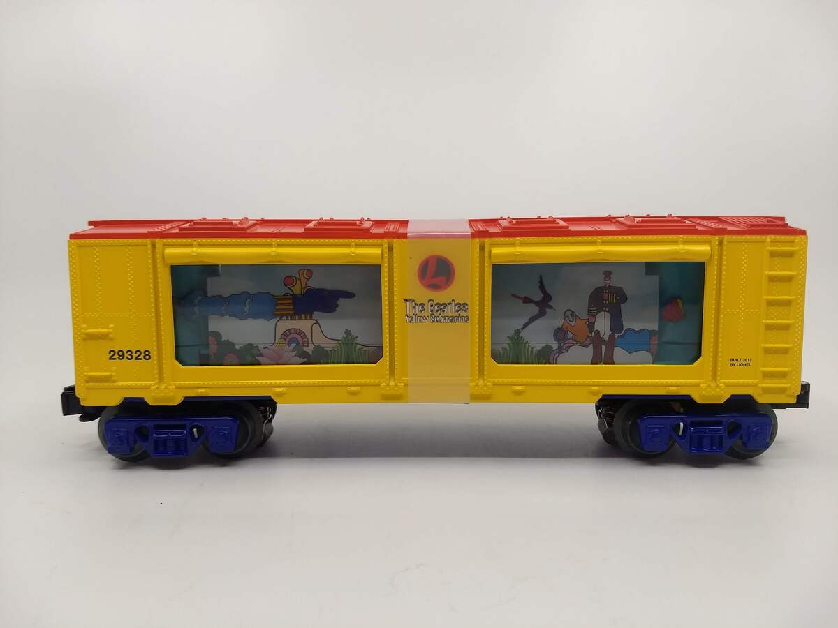 Lionel 6-29328 Beatles Nothing is Real Aquarium Car
