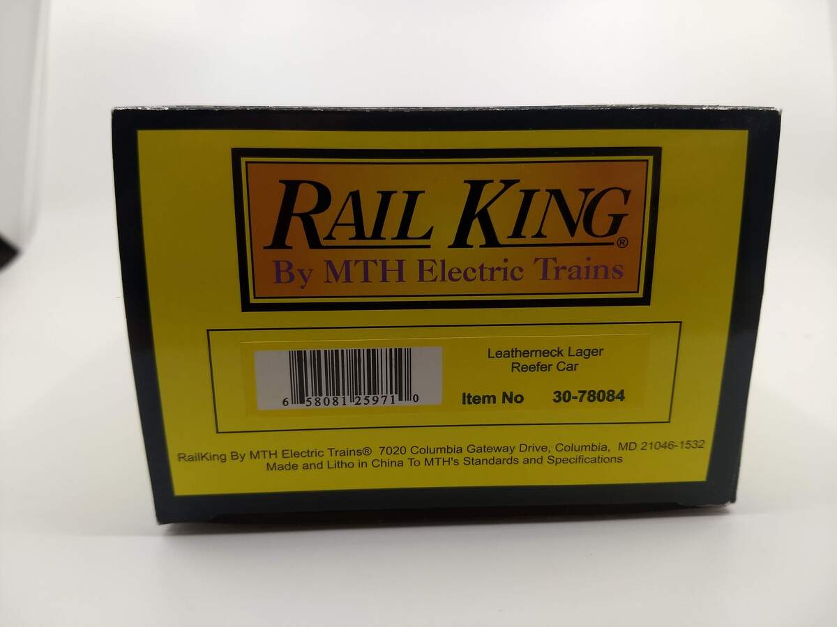 MTH 30-78084 O Gauge Leatherneck Lager Reefer Car