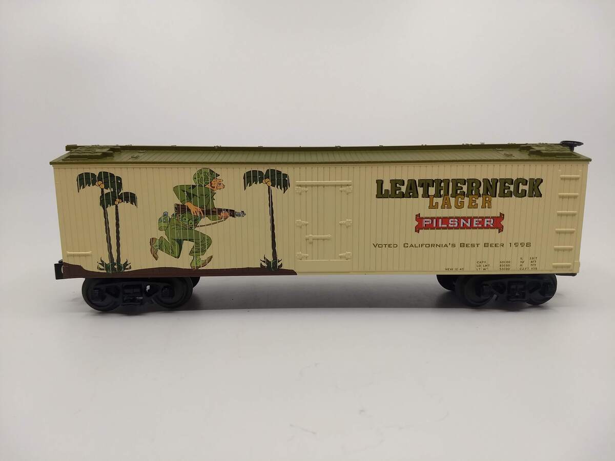 MTH 30-78084 O Gauge Leatherneck Lager Reefer Car