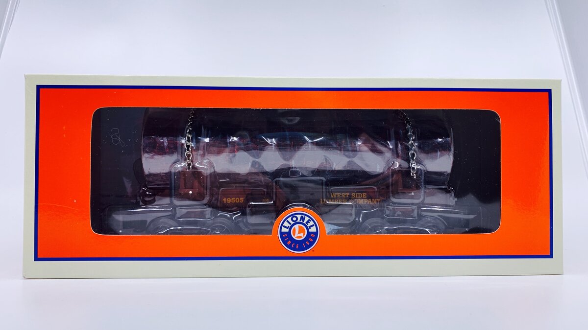 Lionel 6-27825 O Skeleton Log Car West Side Lumber