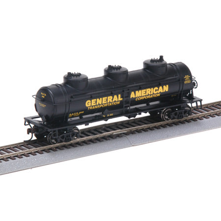Athearn 73693 HO RTR 3-Dome Tank, GATX #1