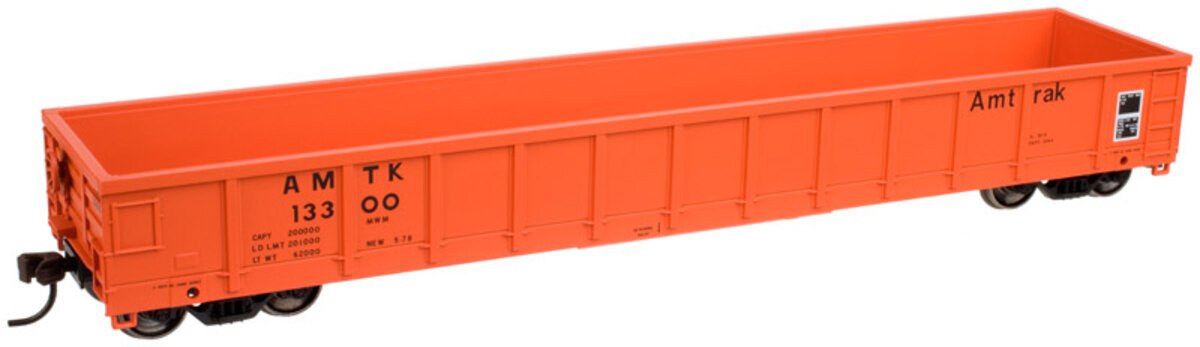 Atlas 20001916 Amtrak Evans 52' Gondola Car AMTK #13329