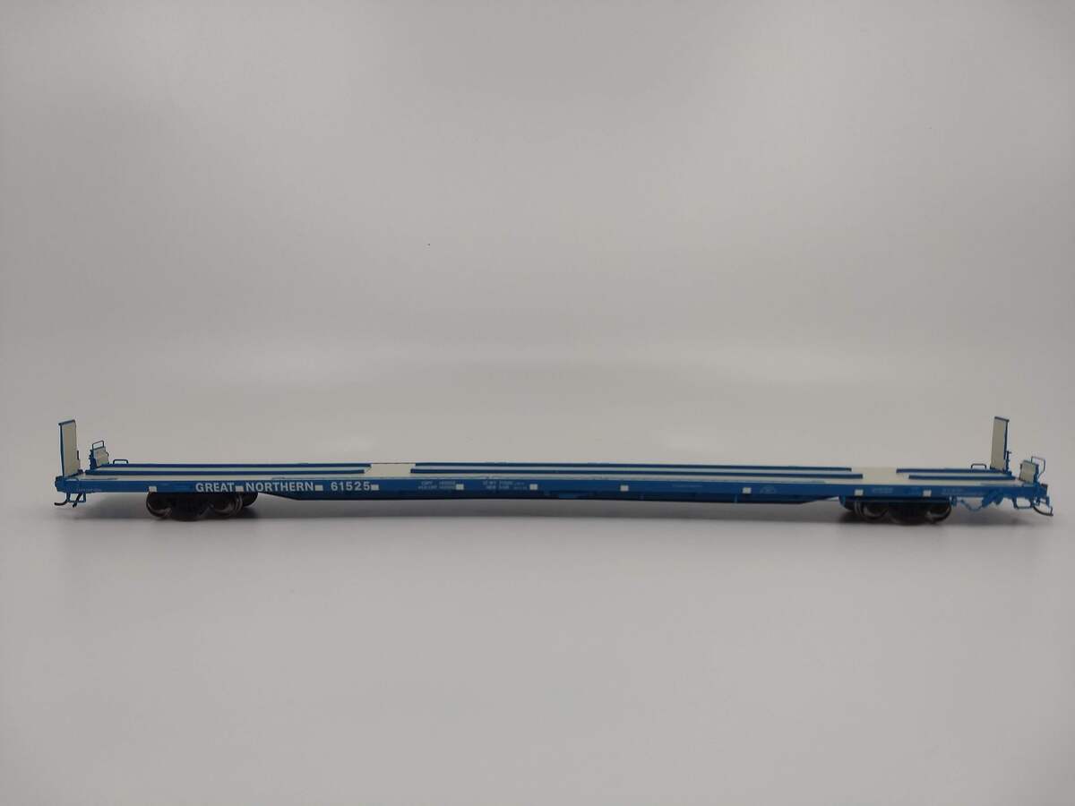 Atlas 20000865 HO 89'4" Flat w/Hitches, GN #61525