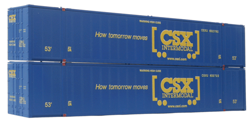 Con-Cor 0004-88007 HO CSX Container (Pack of 2)