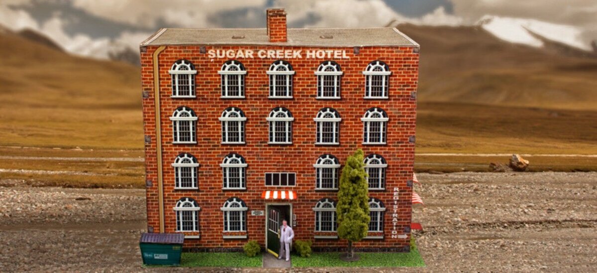 Photo Real Scale Building Kits 8708 HO 3D "Sugar Creek Hotel"