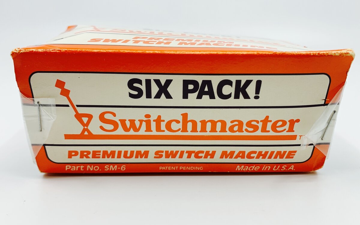 Switchmaster Train SwitchMaster SM-6 Premium Switch Machine Six Pack – Trainz