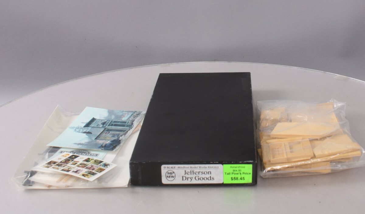 Mile Post Model Works 1819 O Scale Jefferson Dry Goods Kit