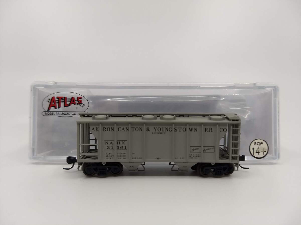 Atlas 31972 N Trainman PS-2 Covered Hopper, AC&Y #31561