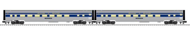 Lionel 6-85368 Lionel 85368 O L&N 21'' SL Hummingbird Passenger Cars (2)