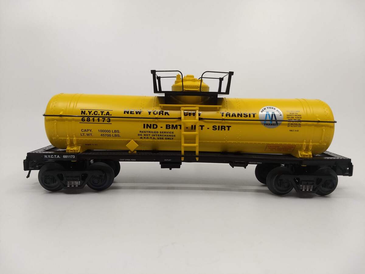 RMT 96873B O Tank Car NY Subway #681173