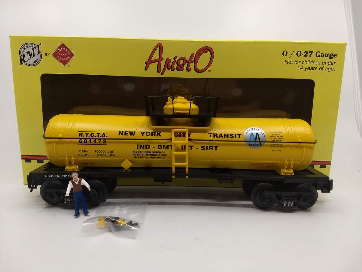 RMT 96873B O Tank Car NY Subway #681173